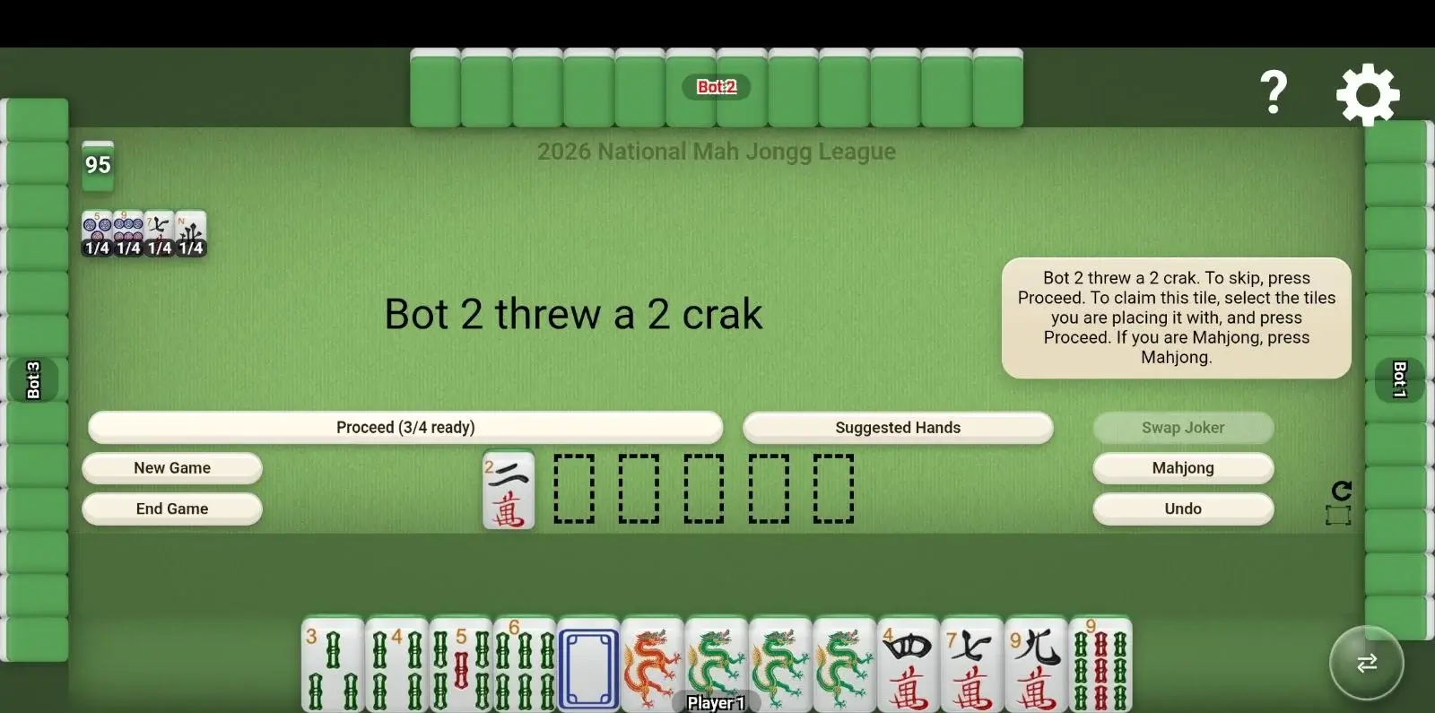 Mahjong 4 Friends app screenshot