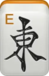 East Wind Mah Jong tile