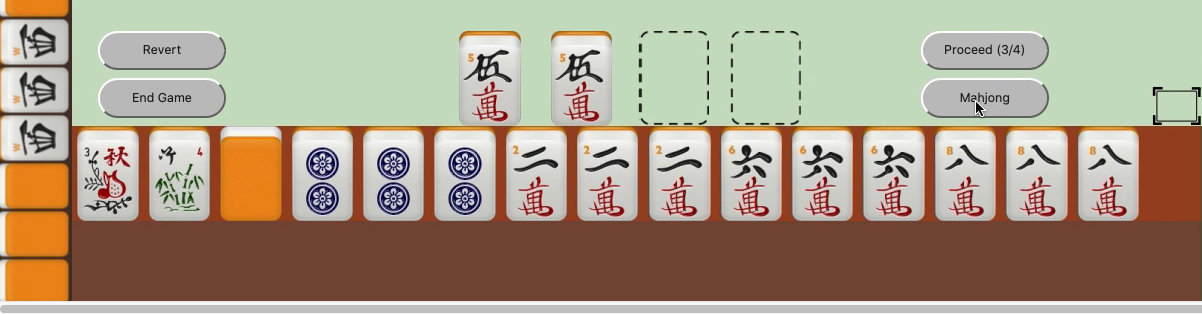 Hit the “mahjong” button (shortcut = shift spacebar).