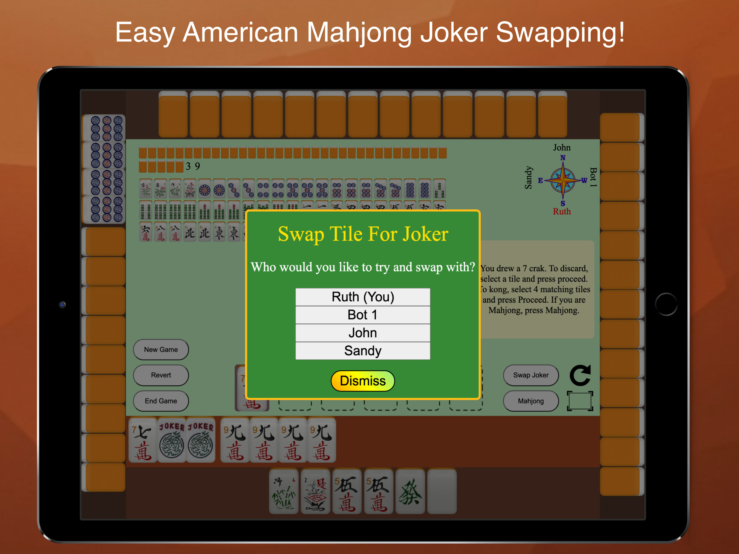 Discard a tile from your hand